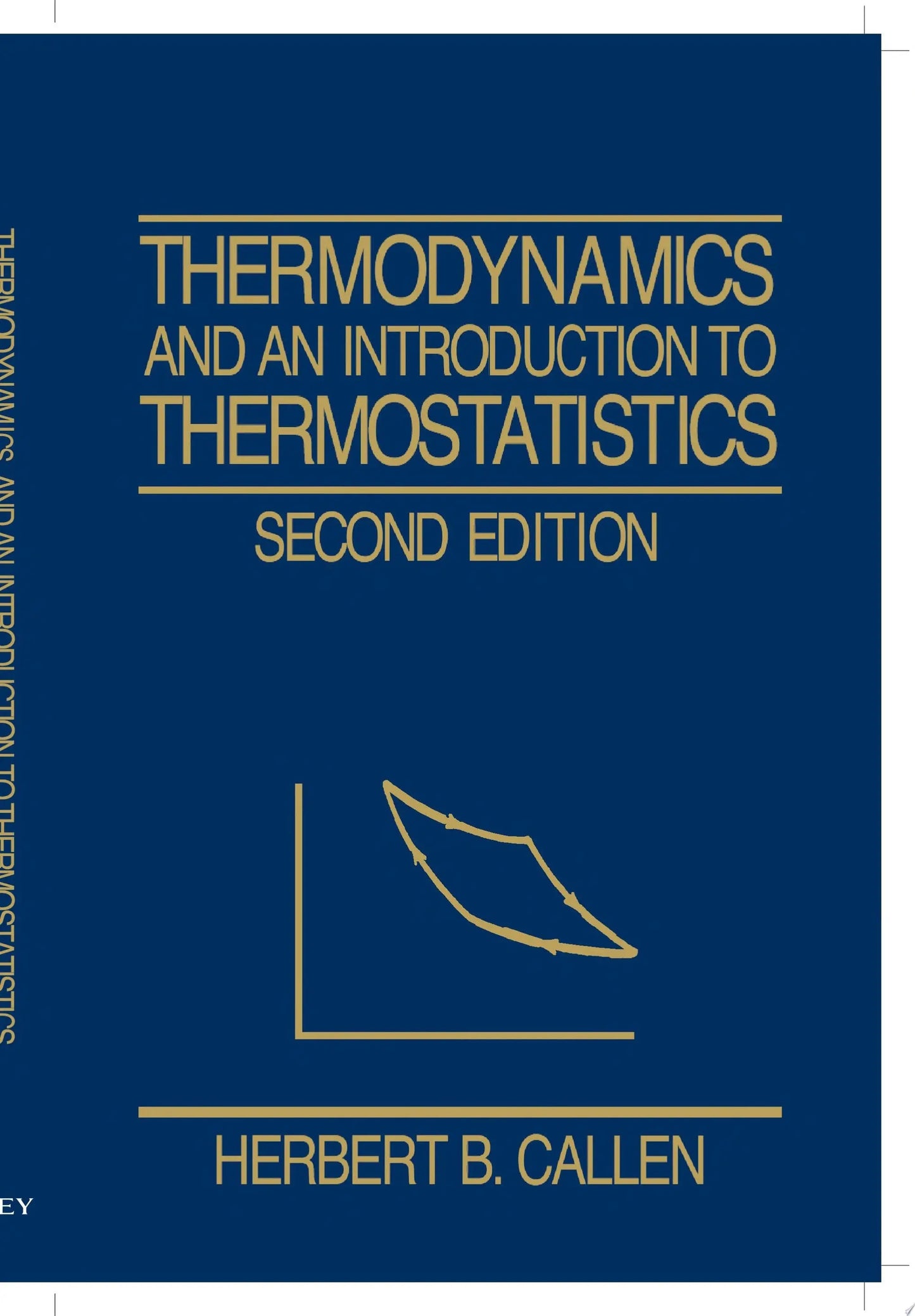 Thermodynamics and an Introduction to Thermostatistics by Herbert B. Callen – book cover