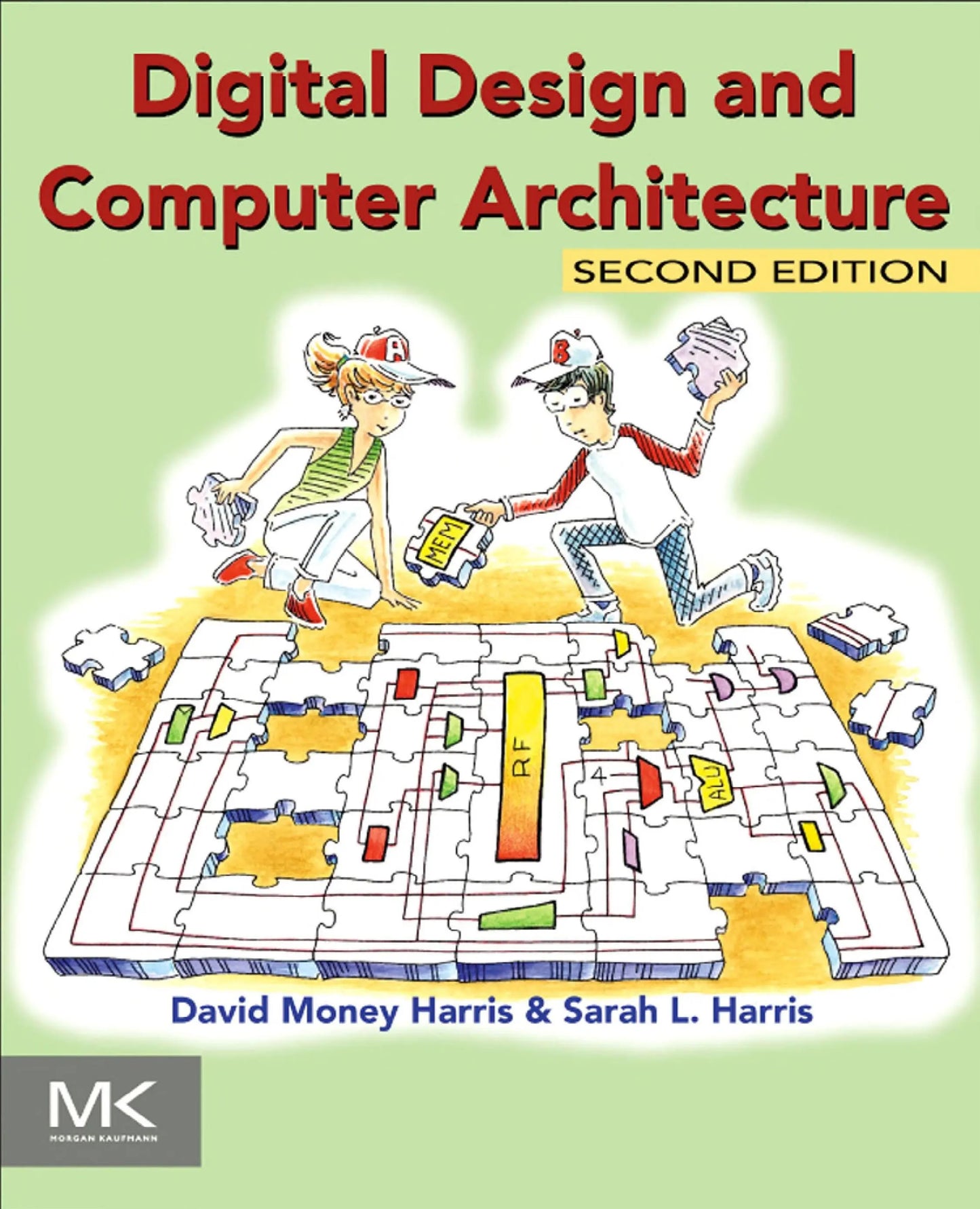 Digital Design and Computer Architecture by Harris – book cover