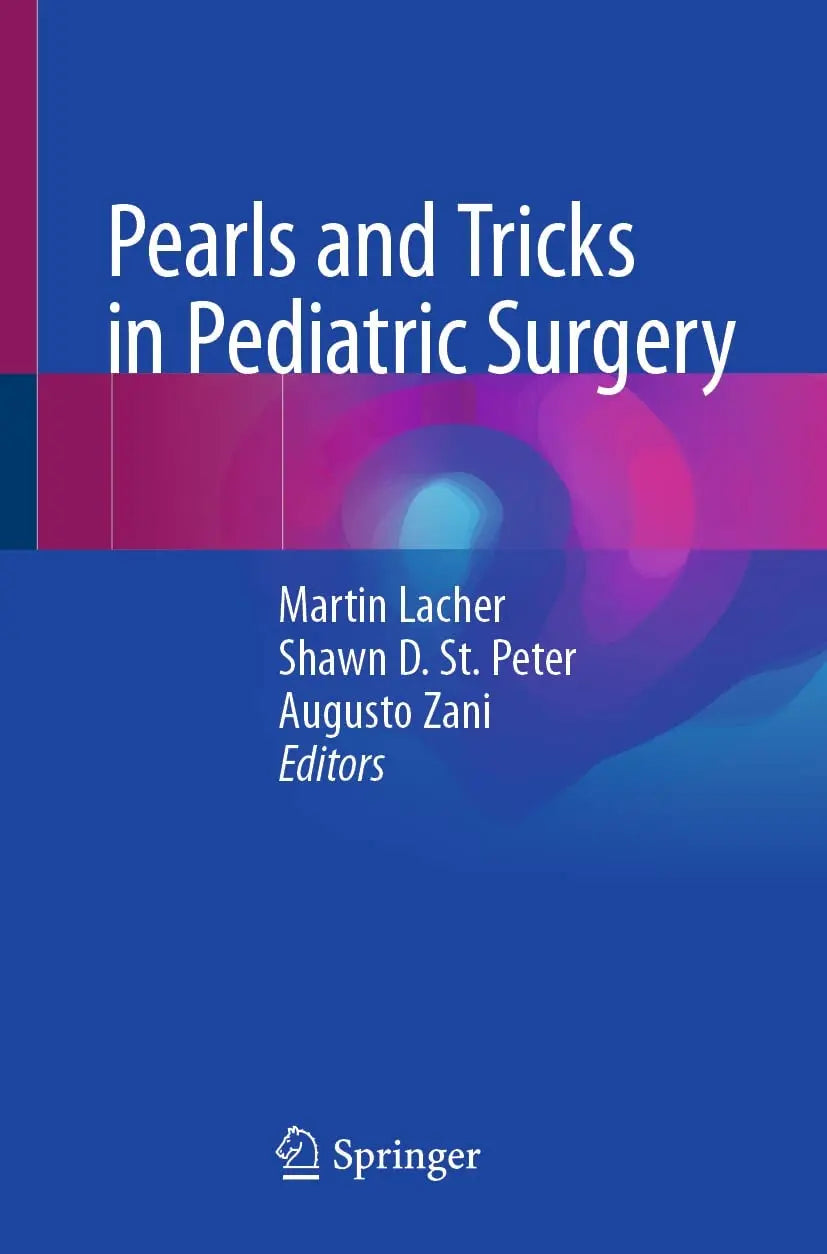 Pearls and Tricks in Pediatric Surgery by Martin Lacher – book cover