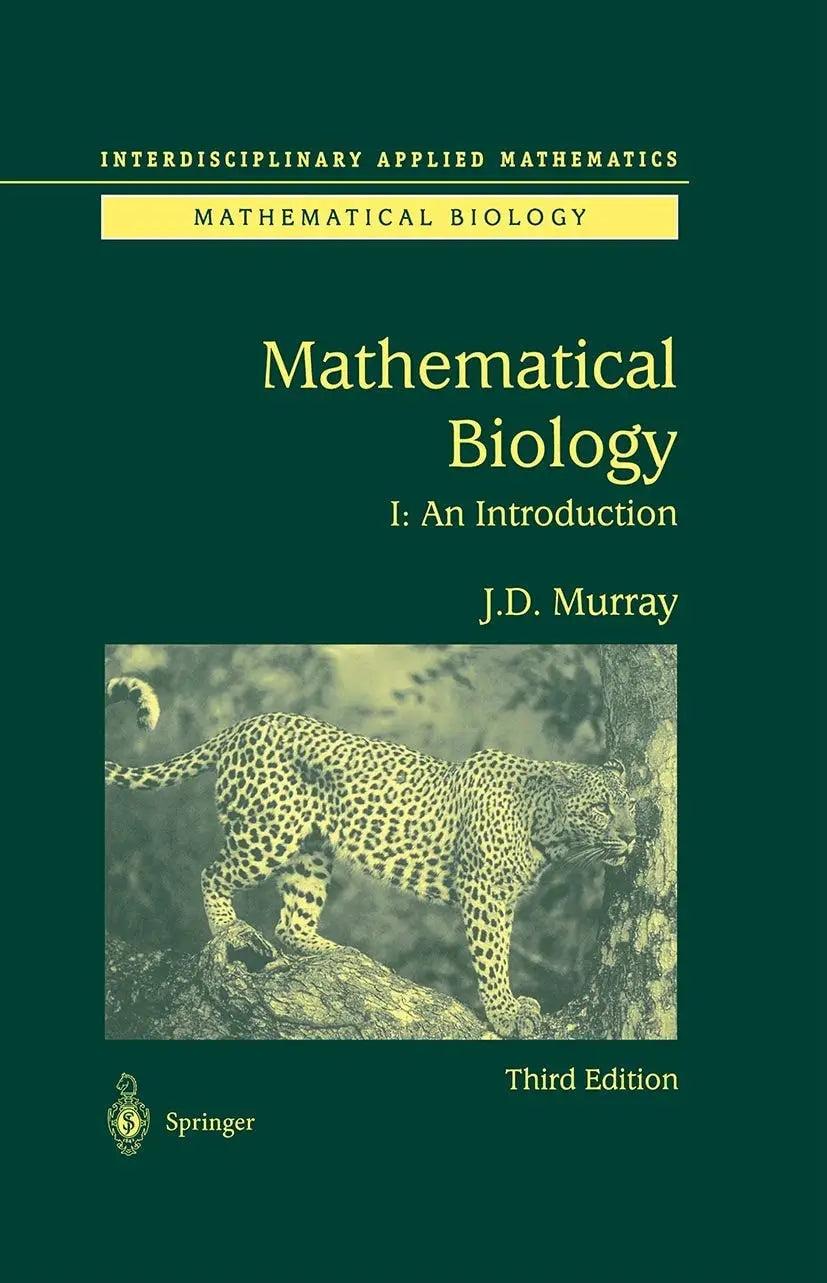 Mathematical Biology I. An Introduction by James D. Murray – book cover