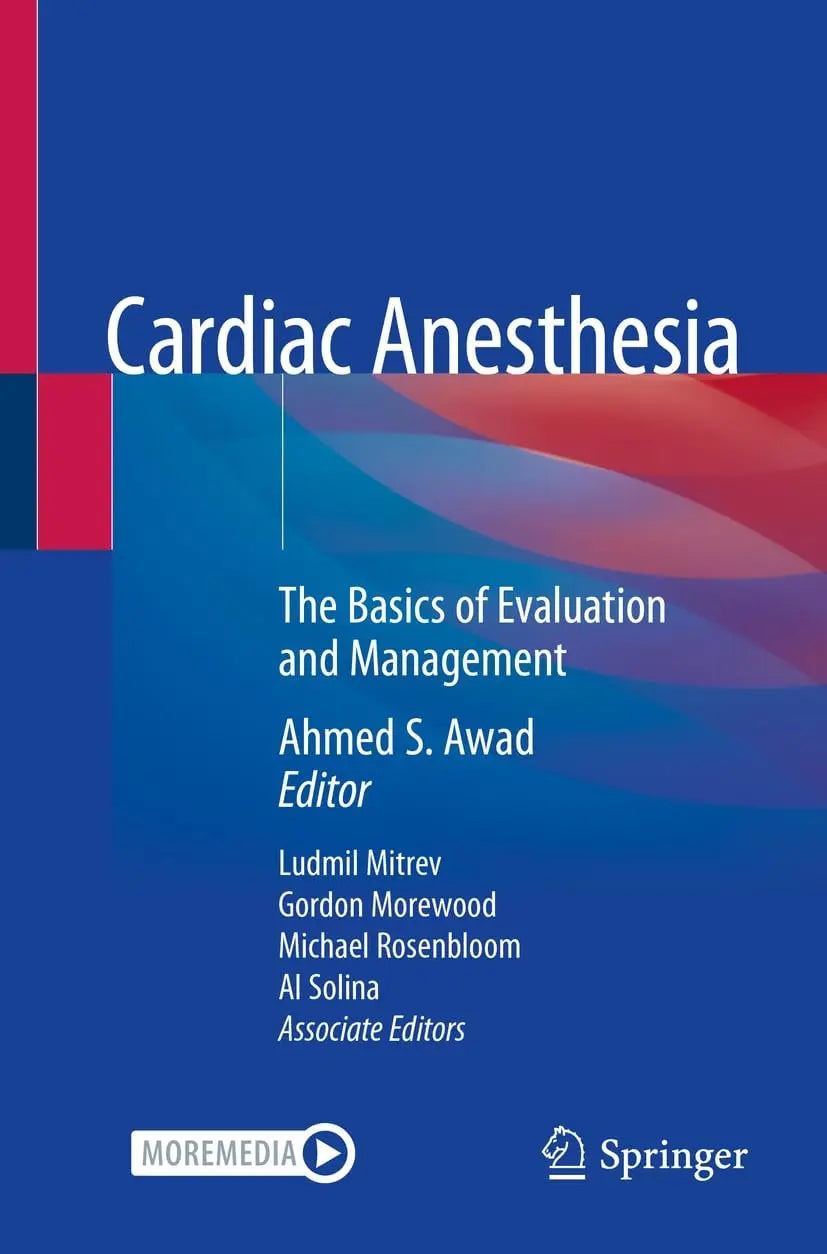 Cardiac Anesthesia The Basics of Evaluation and Management by Ahmed S. Awad – book cover