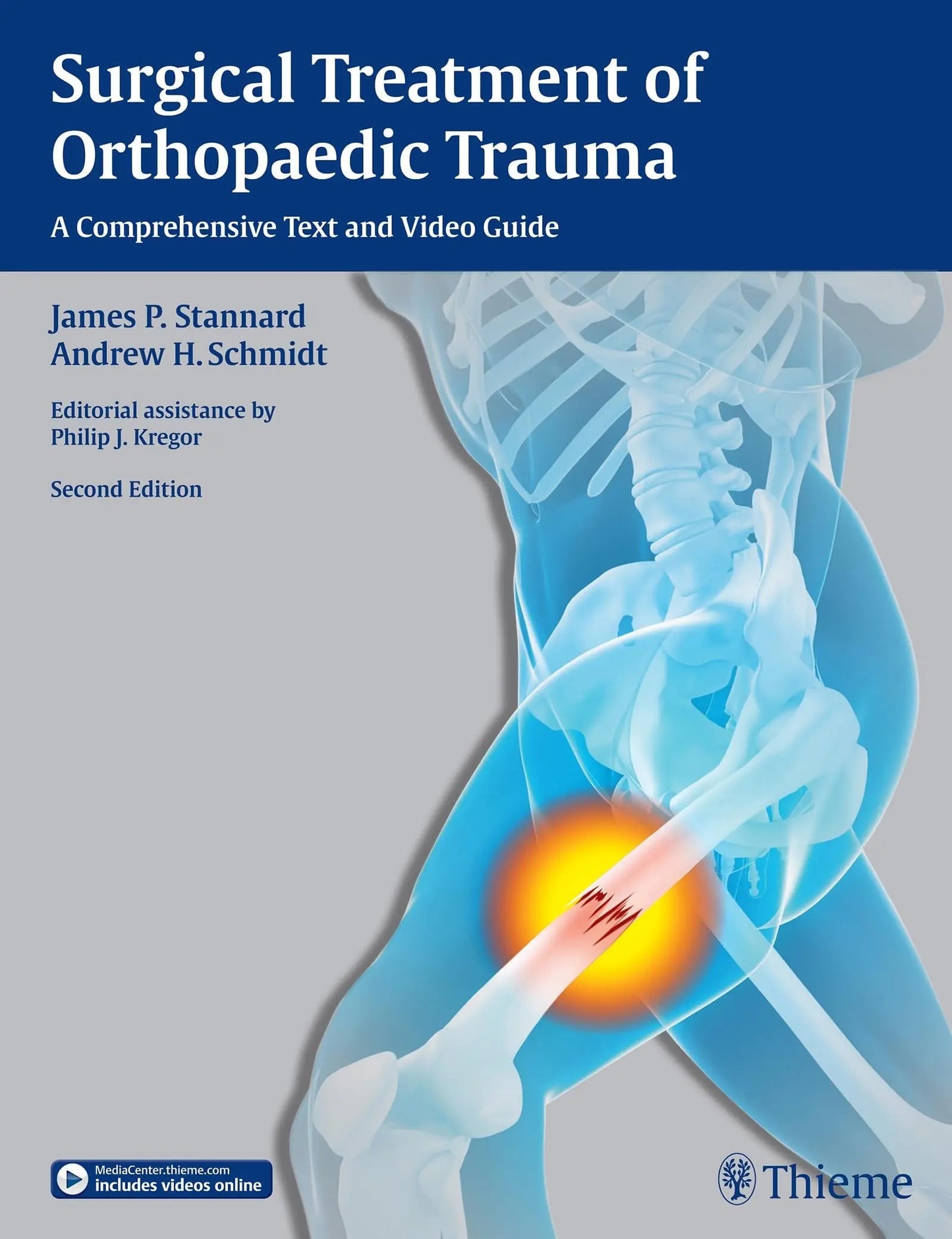 Surgical Treatment of Orthopaedic Trauma A Comprehensive Text and Video Guide by James P. Stannard – book cover