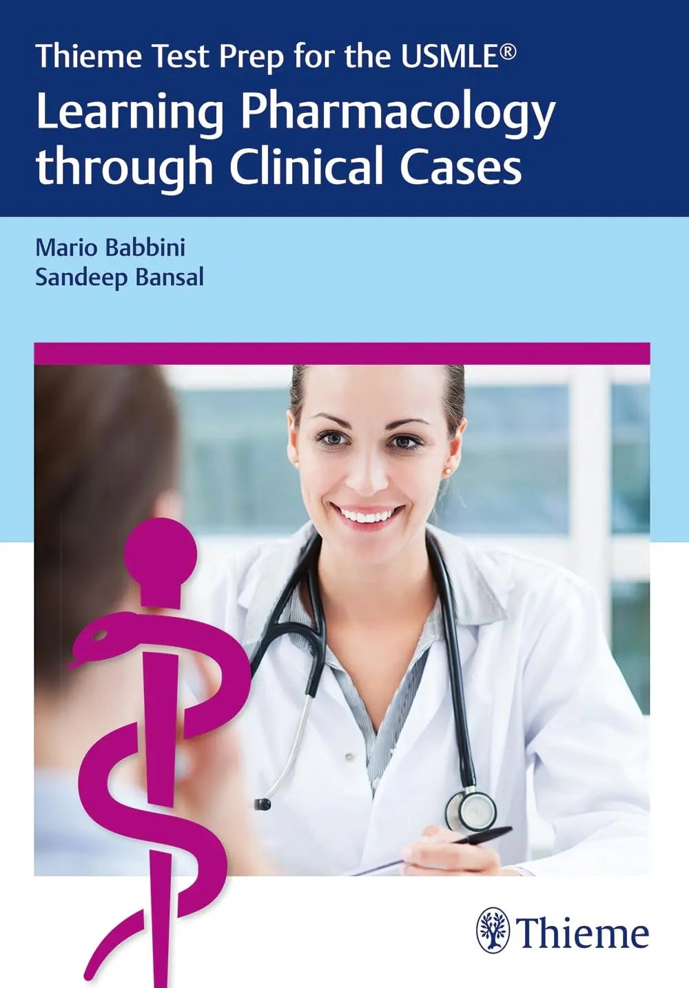 Learning Pharmacology Through Clinical Cases by Mario Babbini – book cover