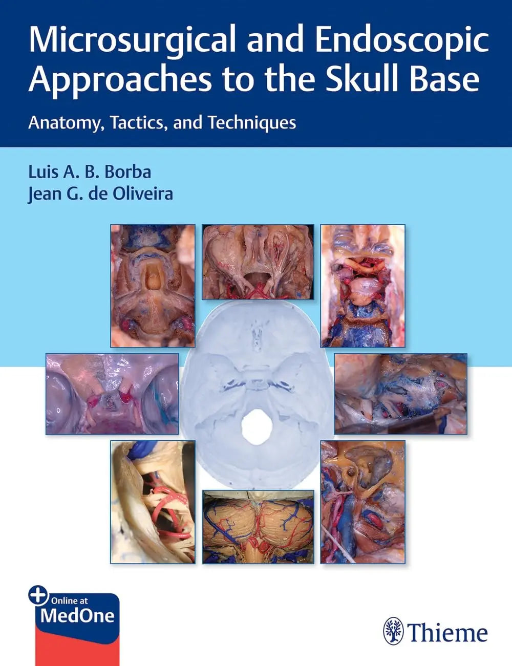 Microsurgical and Endoscopic Approaches to the Skull Base Anatomy, Tactics, and Techniques by Luis Borba – book cover
