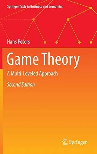 Game Theory A Multi-Leveled Approach by Hans Peters – book cover