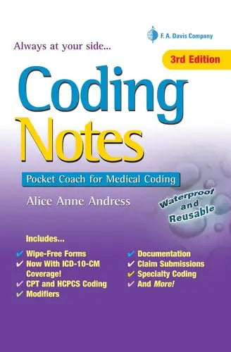 Coding Notes Pocket Coach for Medical Coding by Alice Anne Andress