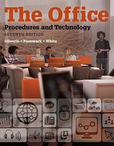 The Office: Procedures and Technology by Mary Ellen Oliverio – book cover