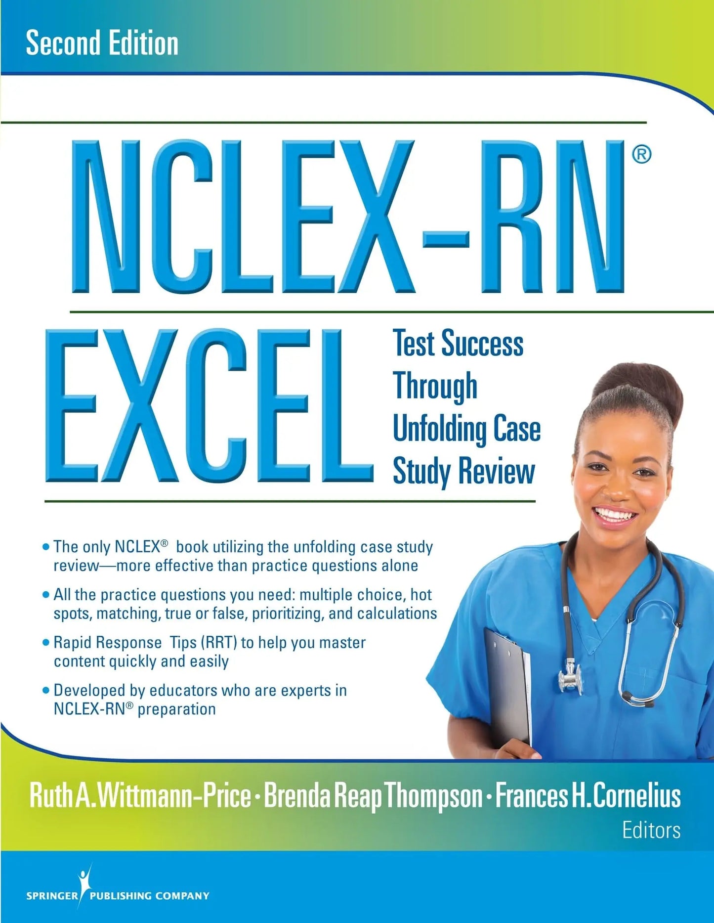 NCLEX-RN Excel Test Success Through Unfolding Case Study Review by Ruth A. Wittmann-Price – book cover