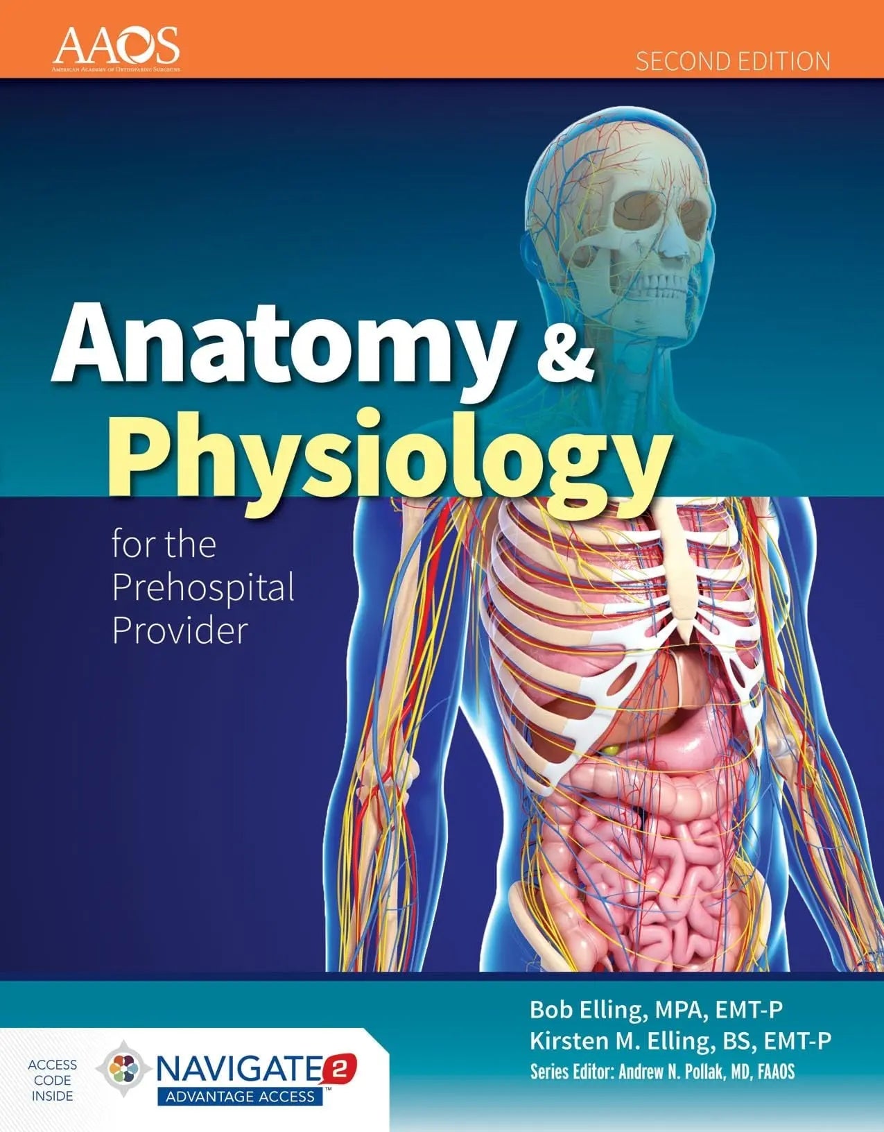 Anatomy & Physiology for the Prehospital Provider . by American Academy of Orthopaedic Surgeons (AAOS) – book cover