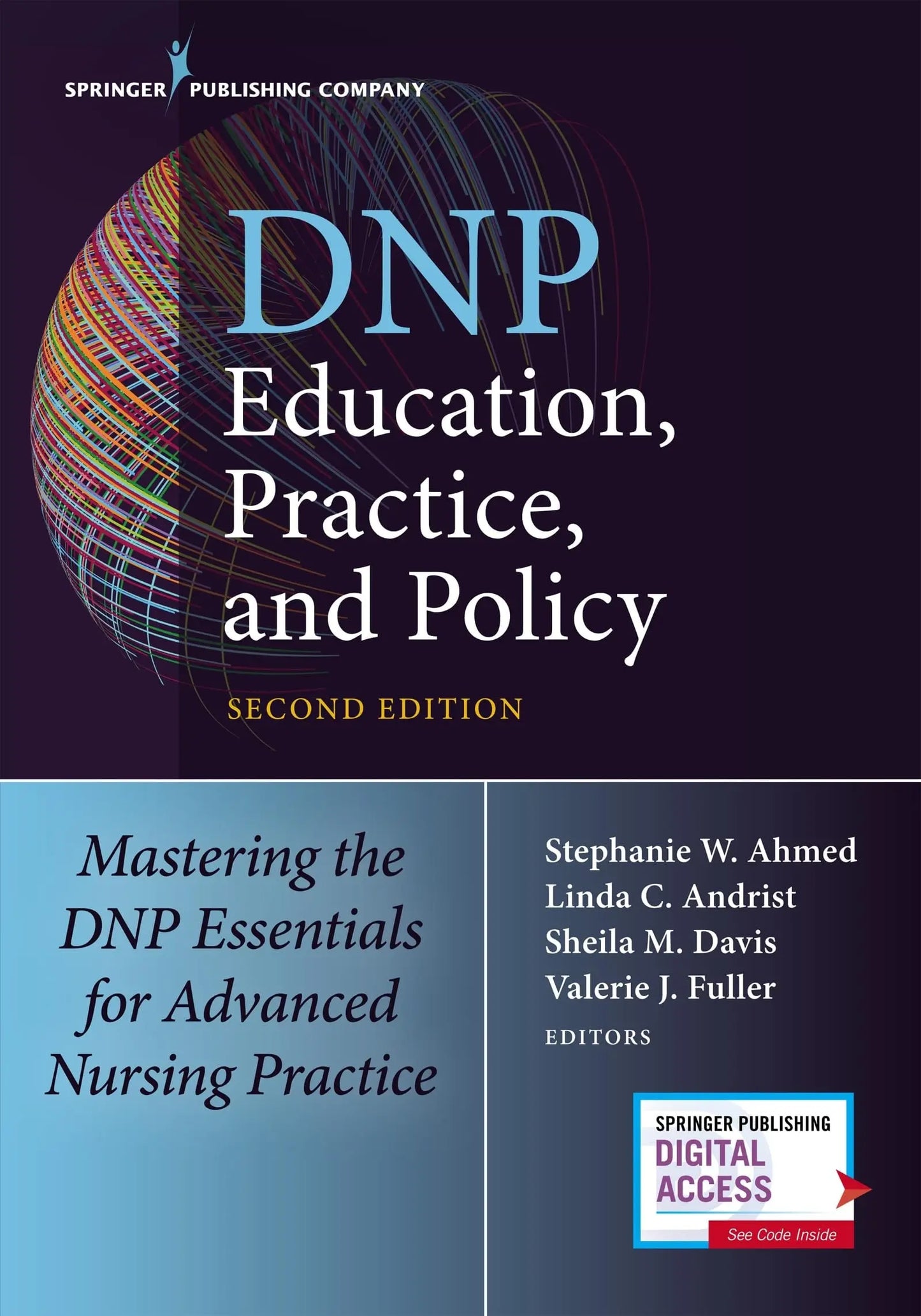DNP Education, Practice, and Policy Mastering the DNP Essentials for Advanced Nursing Practice by Stephanie – book cover
