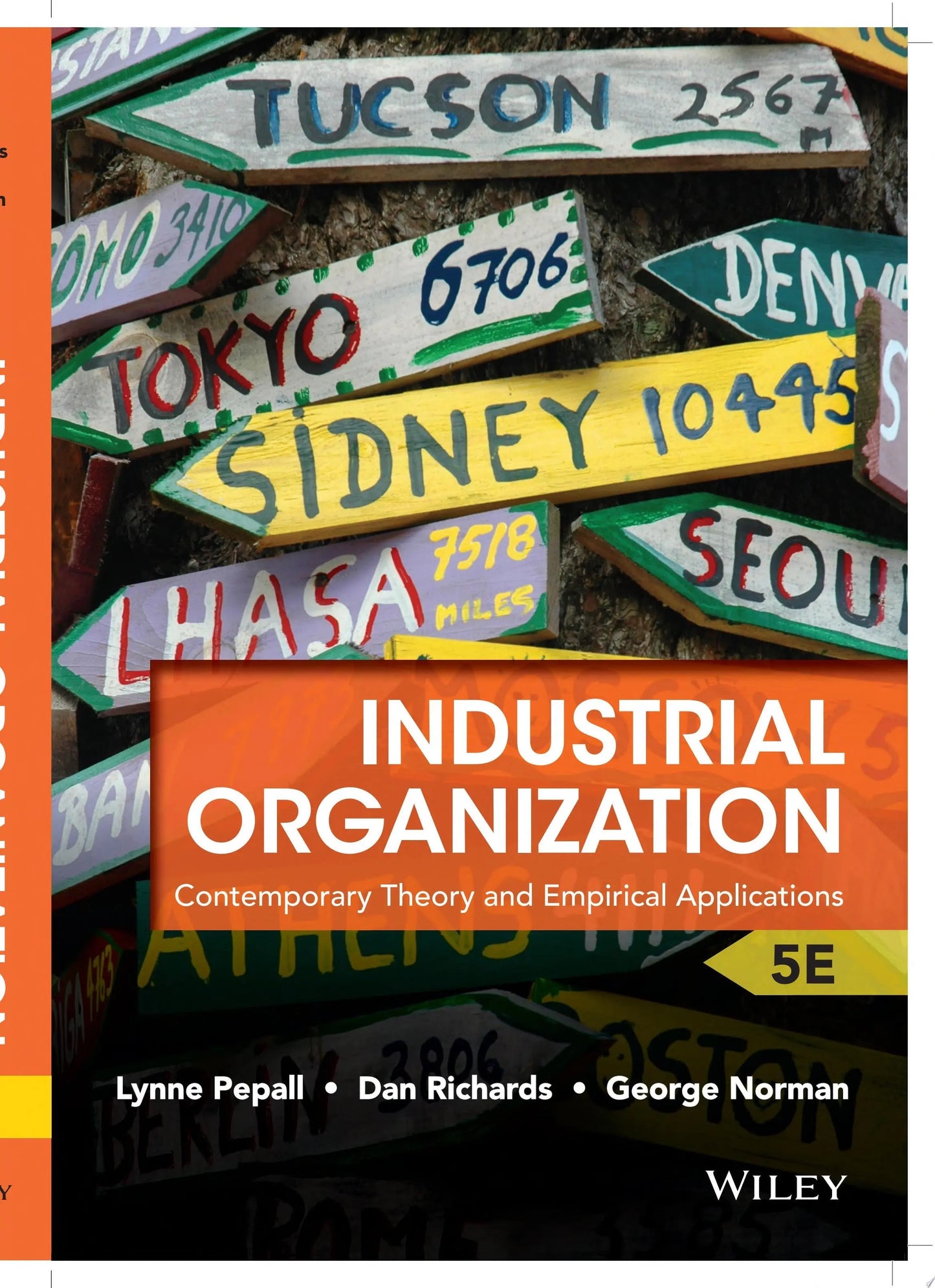 Industrial Organization Contemporary Theory and Empirical Applications by Lynne Pepall – book cover