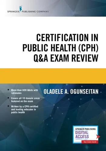 Certification in Public Health (Cph) Q&a Exam Review