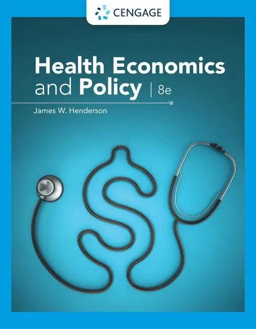 Health Economics and Policy by James W. Henderson – book cover