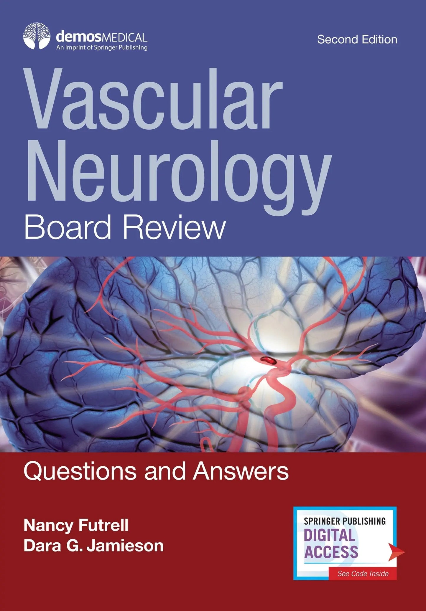 Vascular Neurology Board Review Questions and Answers by Nancy Futrell – book cover