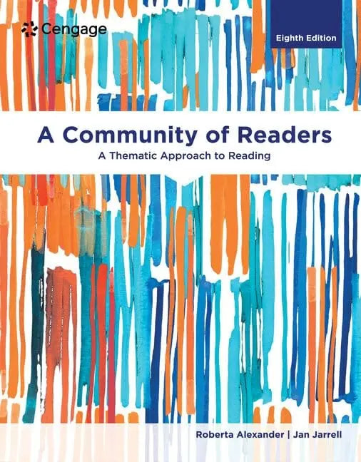A Community of Readers: A Thematic Approach to Reading by Roberta Alexander – book cover