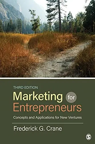 Marketing for Entrepreneurs Concepts and Applications for New Ventures by Frederick G. Crane – book cover