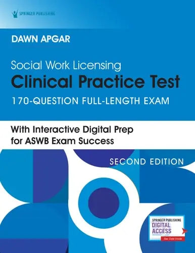 Social Work Licensing Clinical Practice Test 170-Question Full-Length Exam Springer Publishing Company, Incorporated