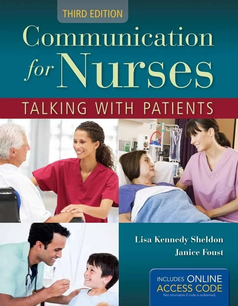 Communication for Nurses: Talking with Patients . by Lisa Kennedy Sheldon – book cover
