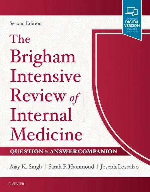 The Brigham Intensive Review of Internal Medicine Question and Answer Companion by Ajay K. Singh