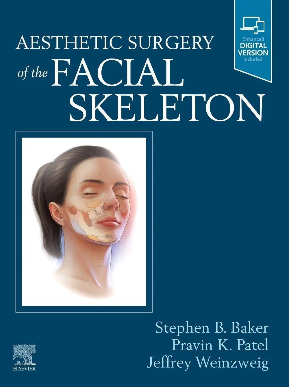 Aesthetic Surgery of the Facial Skeleton by Stephen B. Baker – book cover
