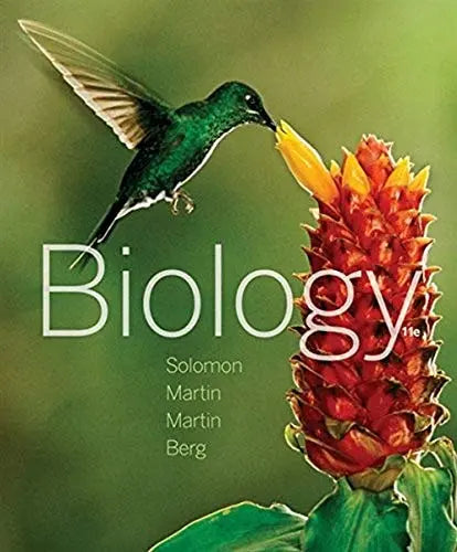 Biology by Eldra Solomon – book cover