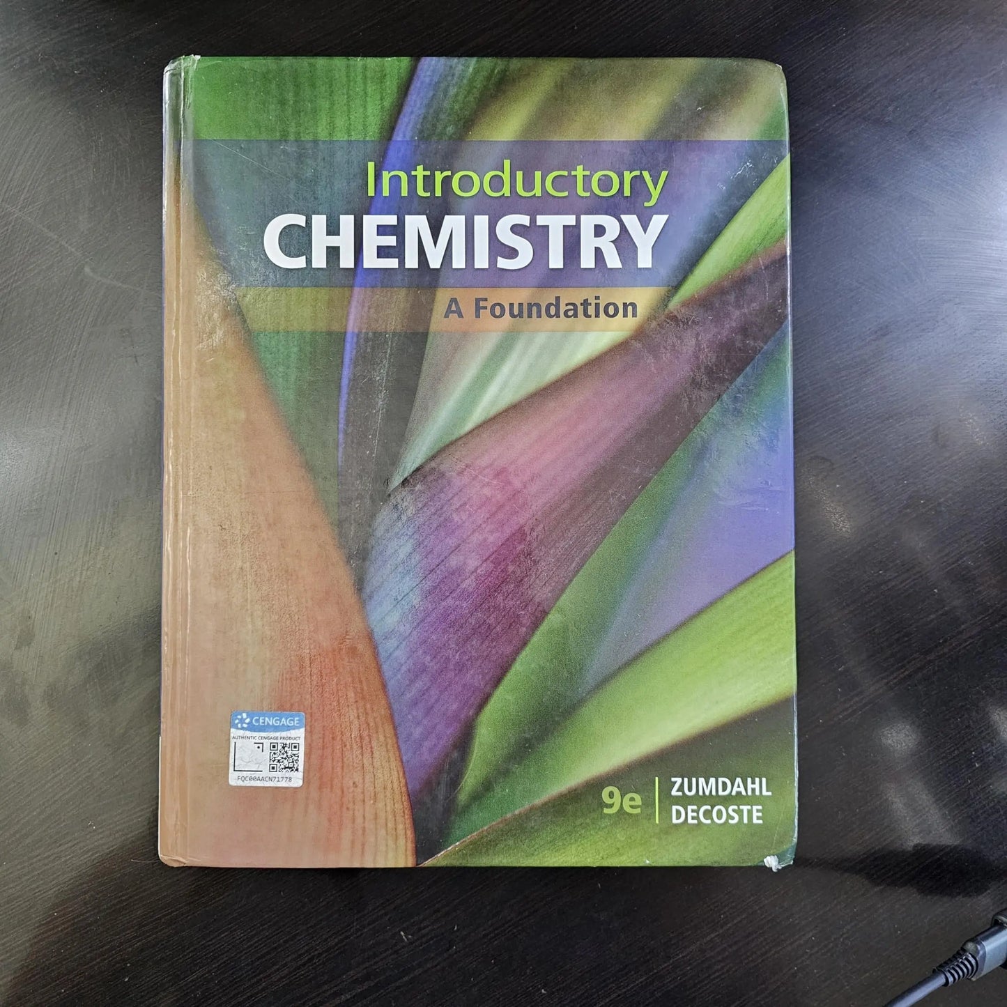 Introductory Chemistry: A Foundation by Steven S. Zumdahl – book cover