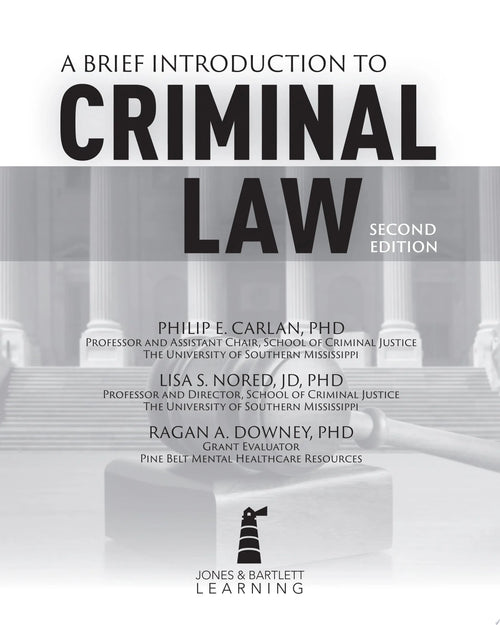 A Brief Introduction to Criminal Law by Philip Carlan
