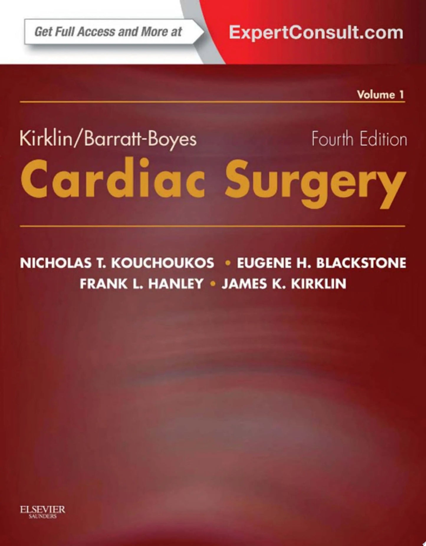 Kirklin/Barratt-Boyes Cardiac Surgery Expert Consult - Online and Print (2-Volume Set) by James K. Kirklin – book cover