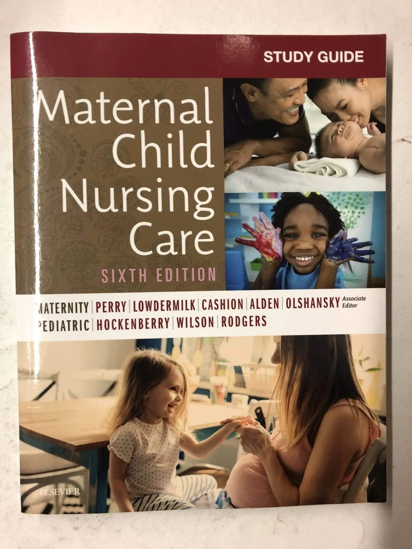 Study Guide for Maternal Child Nursing Care by Shannon E. Perry – book cover