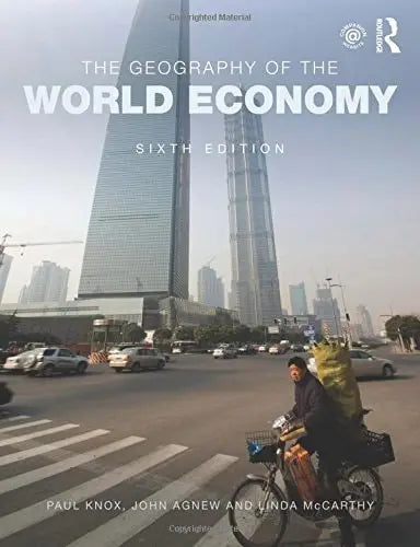 The Geography of the World Economy by Paul L. Knox – book cover