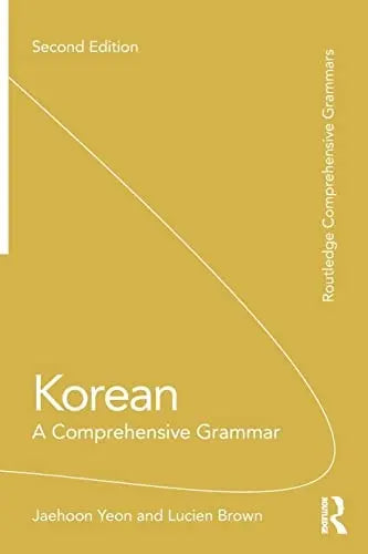 Korean A Comprehensive Grammar by Jaehoon Yeon – book cover