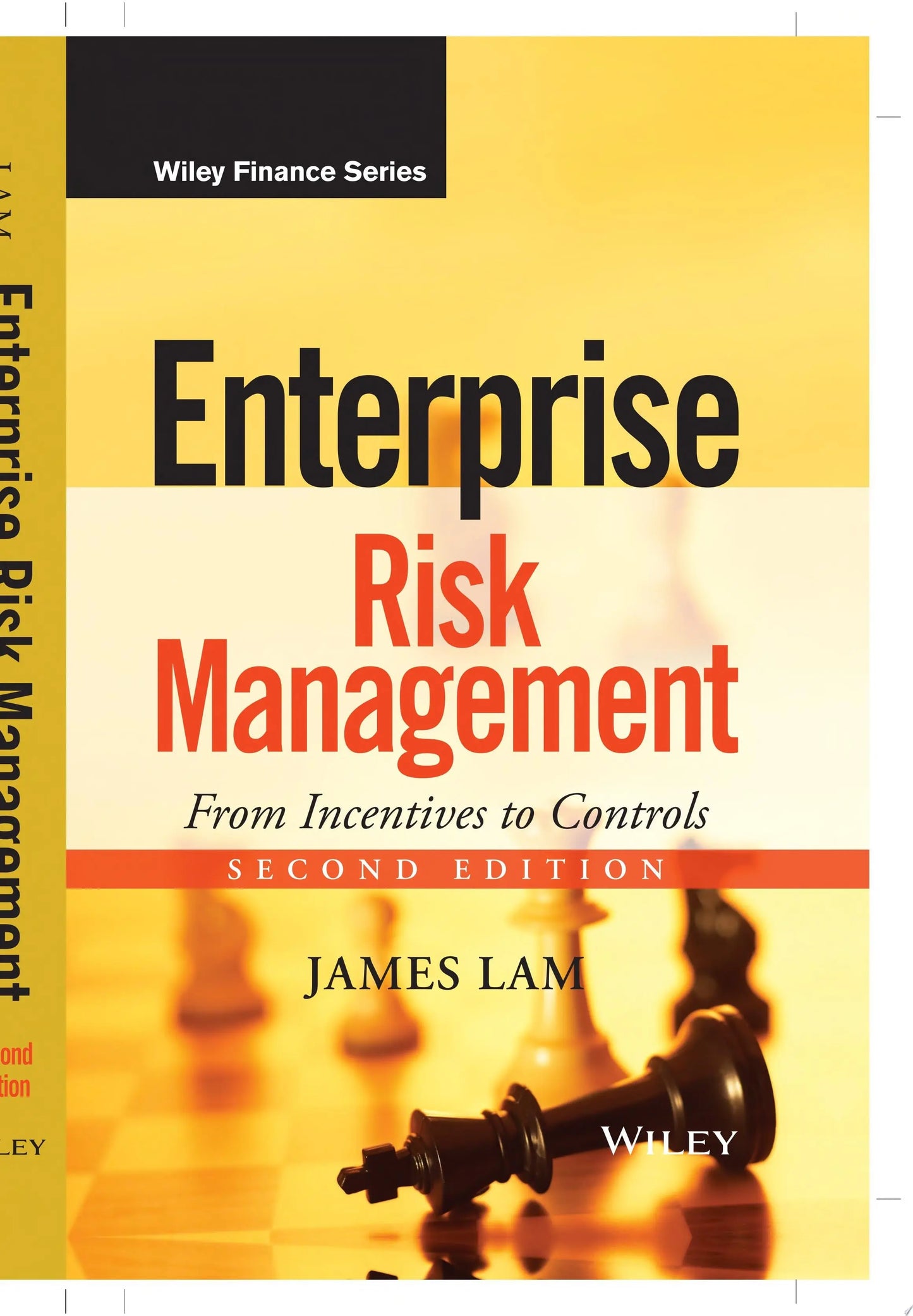 Enterprise Risk Management From Incentives to Controls by James Lam – book cover
