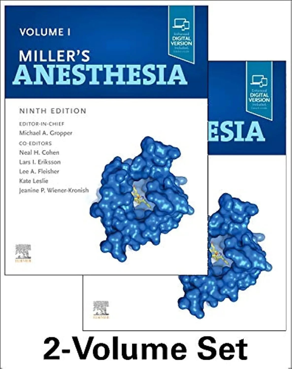 Miller's Anesthesia by Michael A. Gropper – book cover