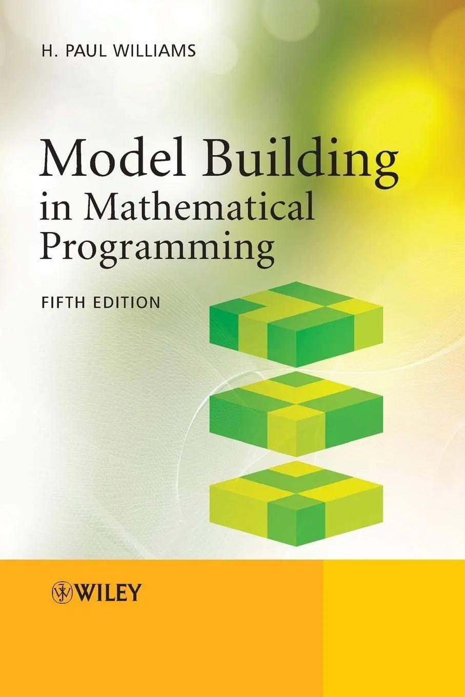 Model Building in Mathematical Programming by H. Paul Williams – book cover