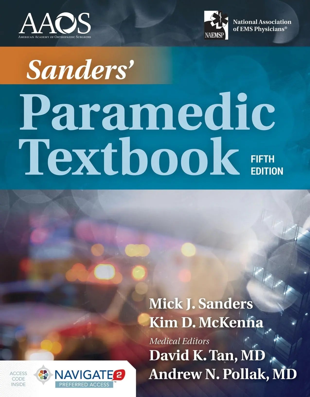 Sanders' Paramedic Textbook by Mick J. Sanders – book cover