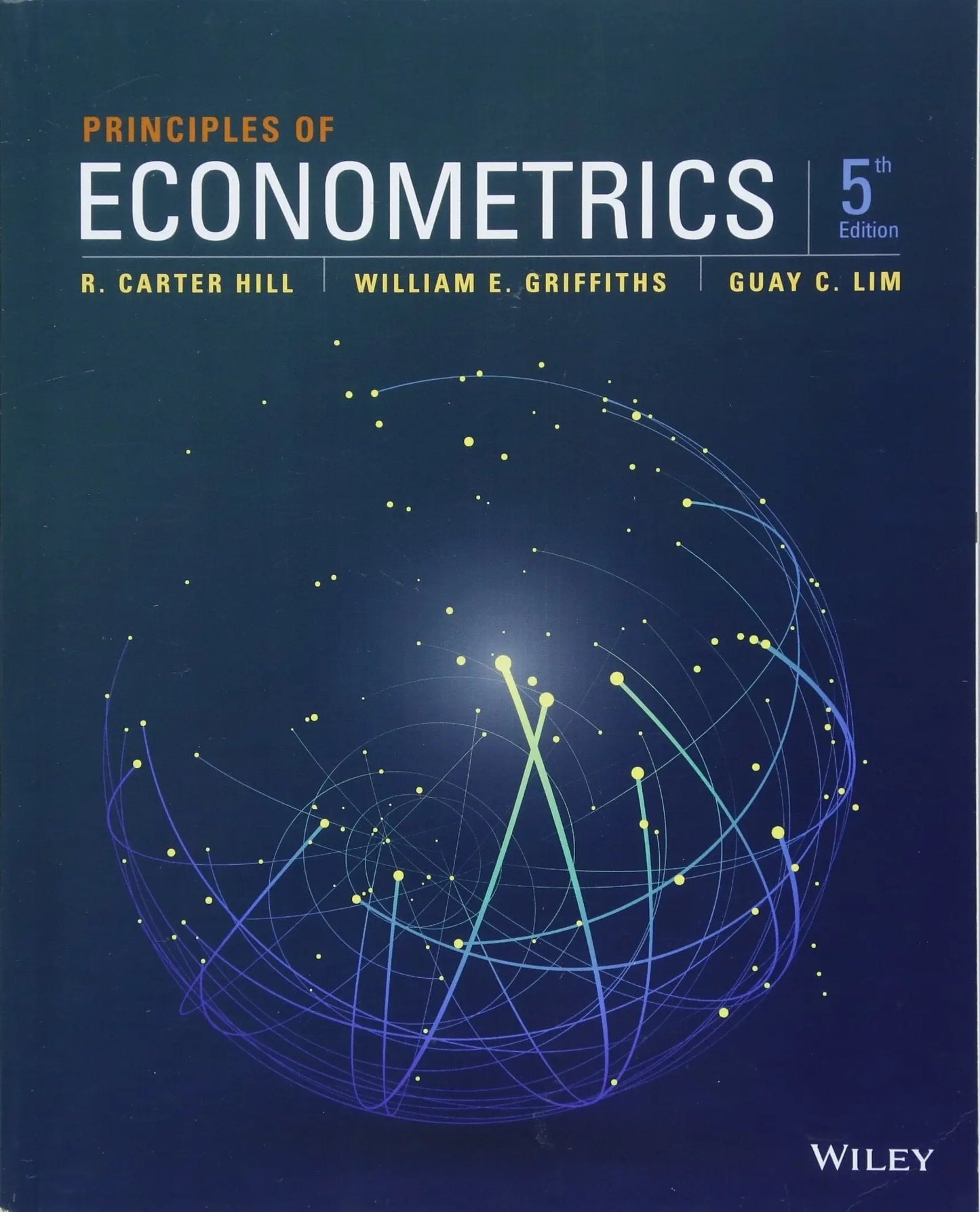 Principles of Econometrics by R. Carter Hill – book cover