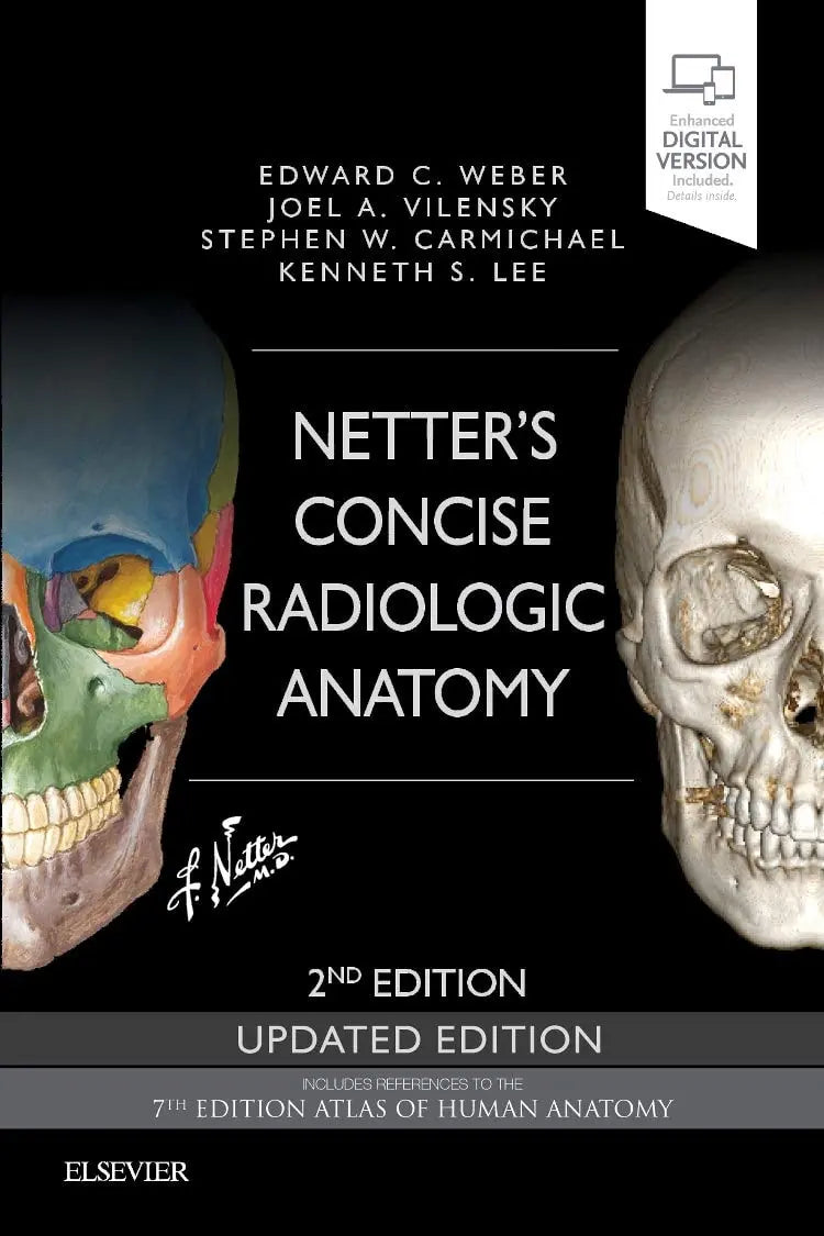 Netter's Concise Radiologic Anatomy Updated Edition by Edward C. Weber – book cover