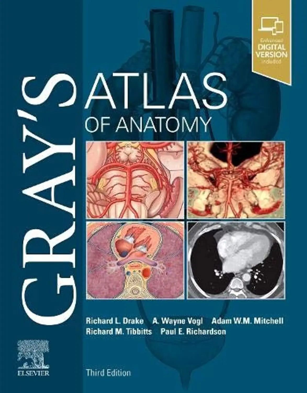 Gray's Atlas of Anatomy by Richard Lee Drake – book cover