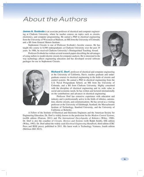 Introduction to Electric Circuits by James A. Svoboda