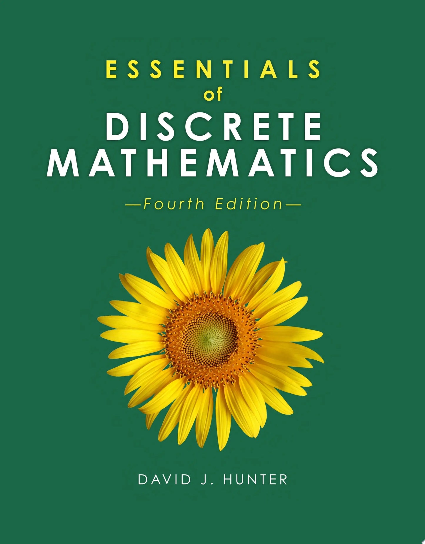 Essentials of Discrete Mathematics by David J. Hunter – book cover