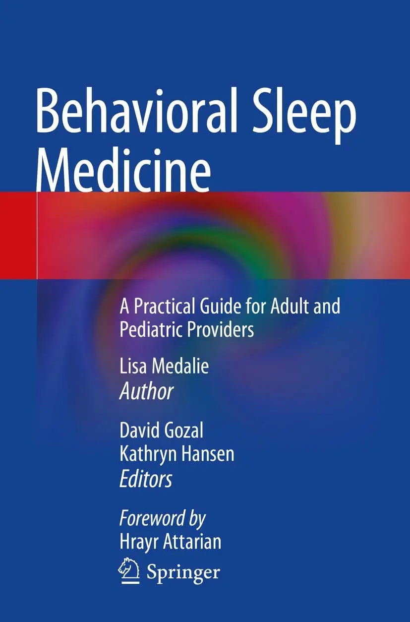 Behavioral Sleep Medicine A Practical Guide for Adult and Pediatric Providers by Lisa Medalie – book cover