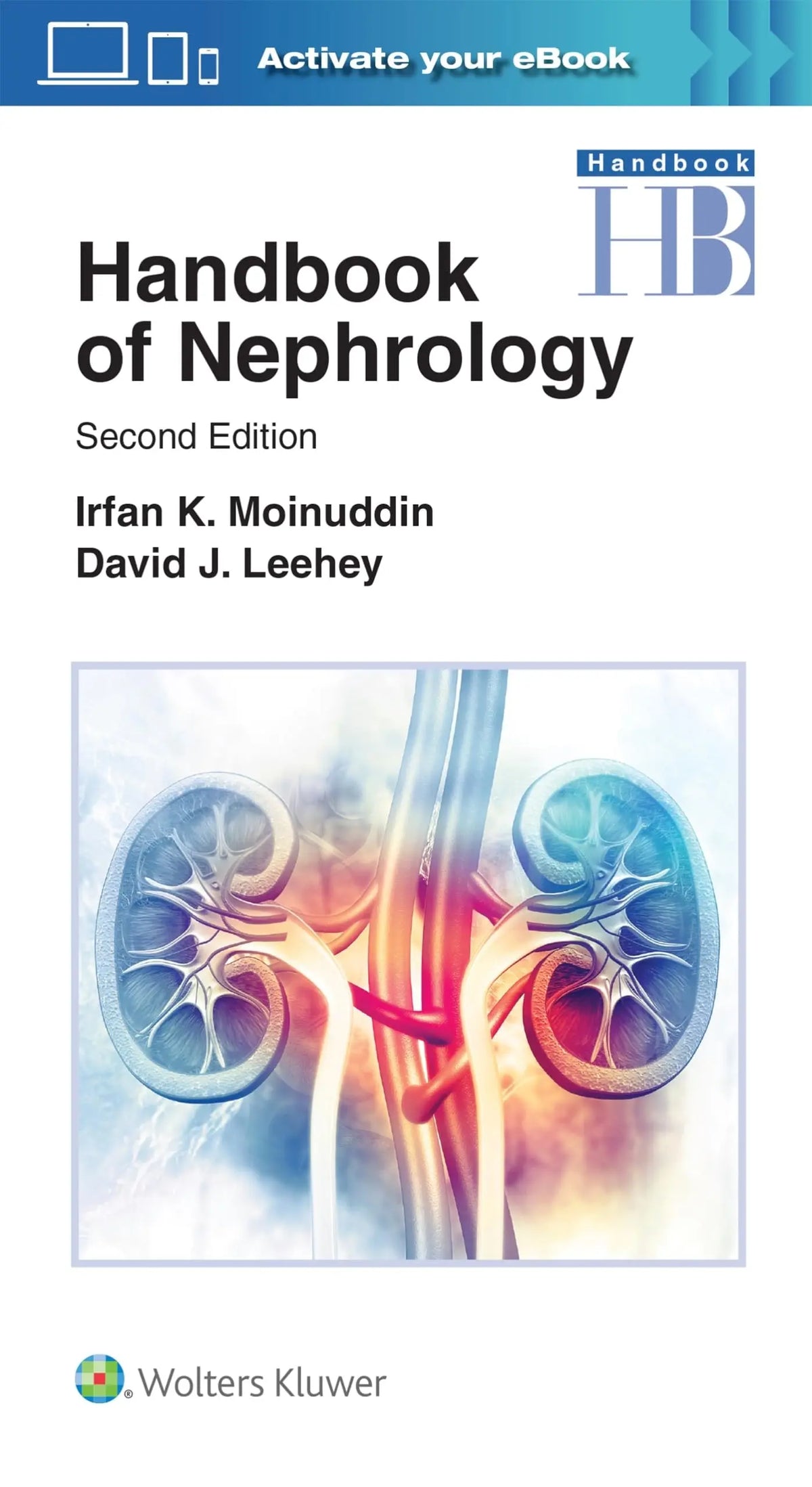 Handbook of Nephrology by David J. Leehey – book cover
