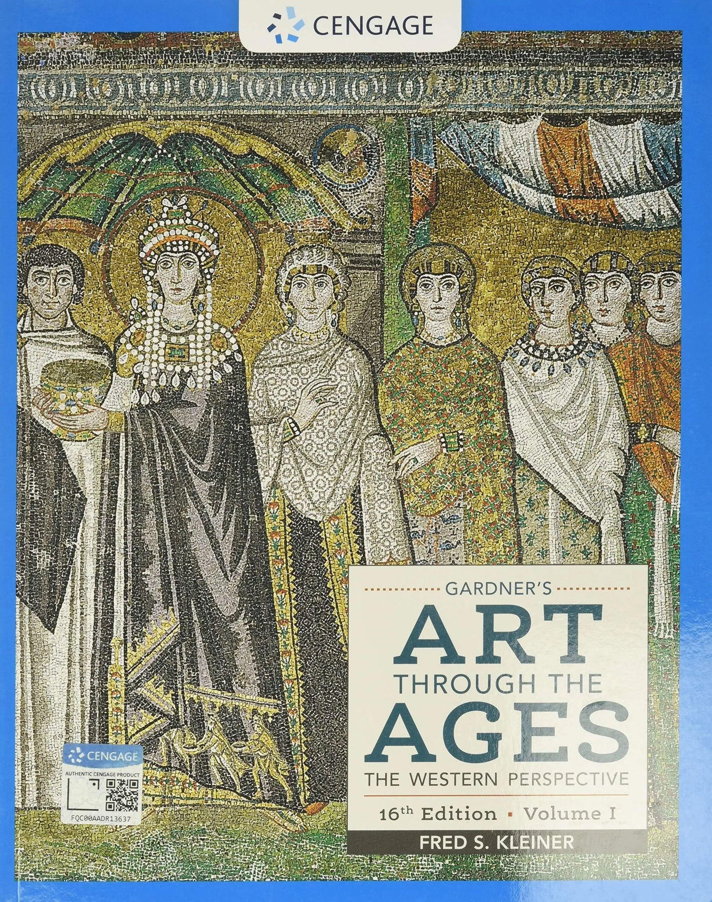 Gardner's Art through the Ages: The Western Perspective, Volume I by Fred S. Kleiner – book cover