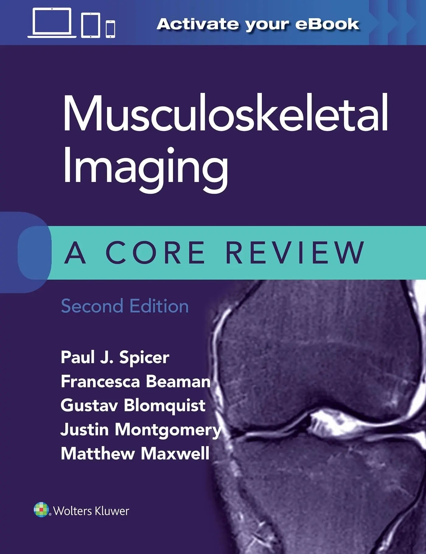 Musculoskeletal Imaging A Core Review by Paul J. Spicer – book cover