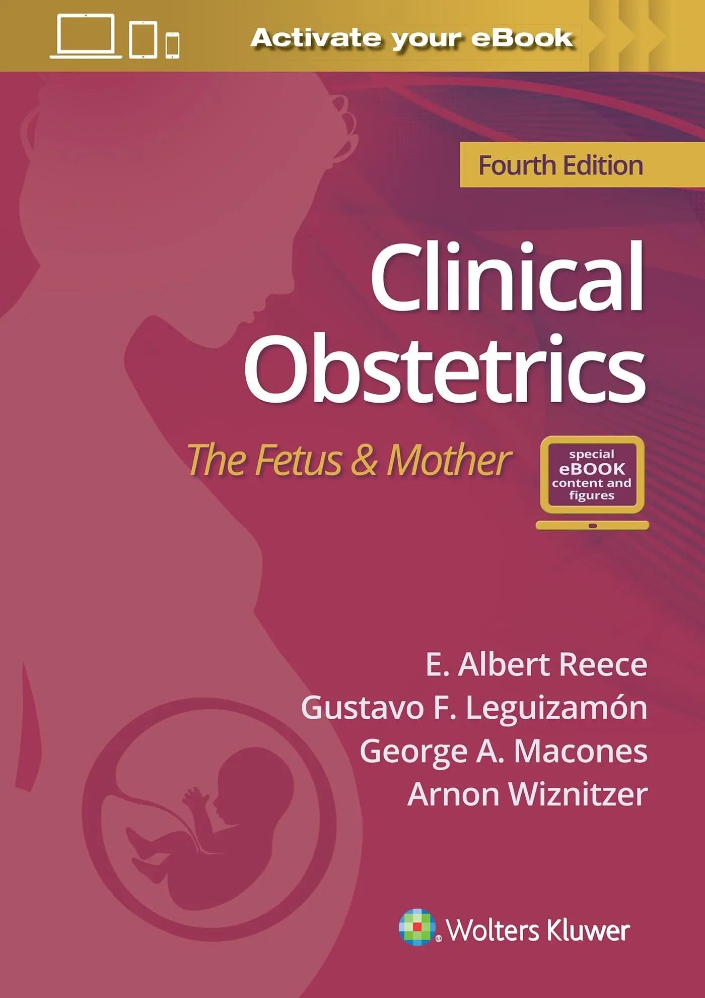 Clinical Obstetrics The Fetus & Mother by E. Albert Reece – book cover