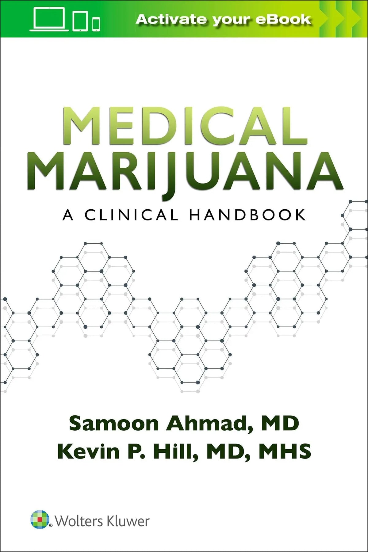 Medical Marijuana A Clinical Handbook by Samoon Ahmad – book cover