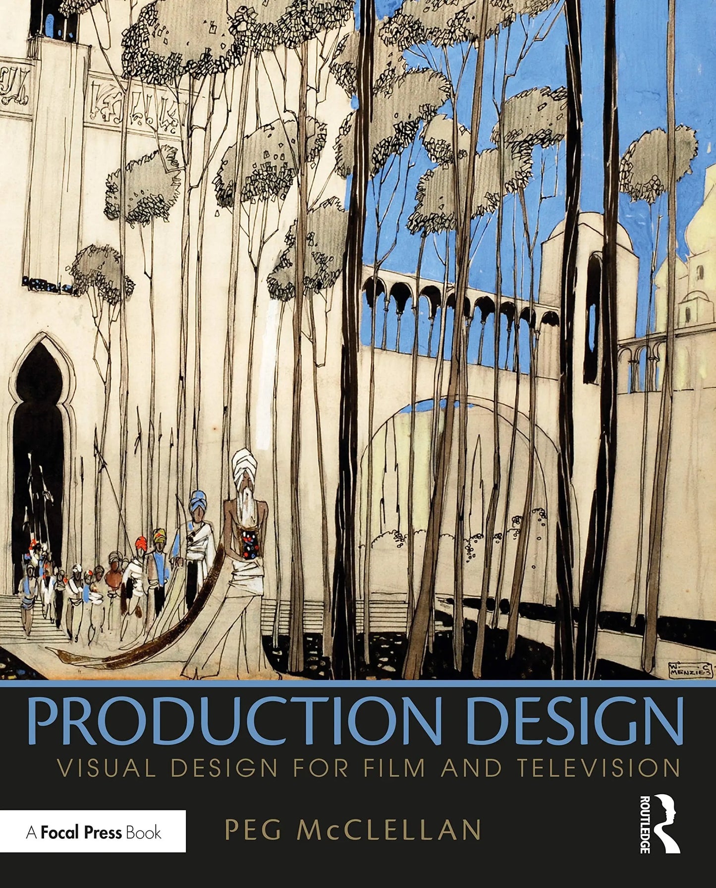 Production Design Visual Design for Film and Television by Peg McClellan – book cover