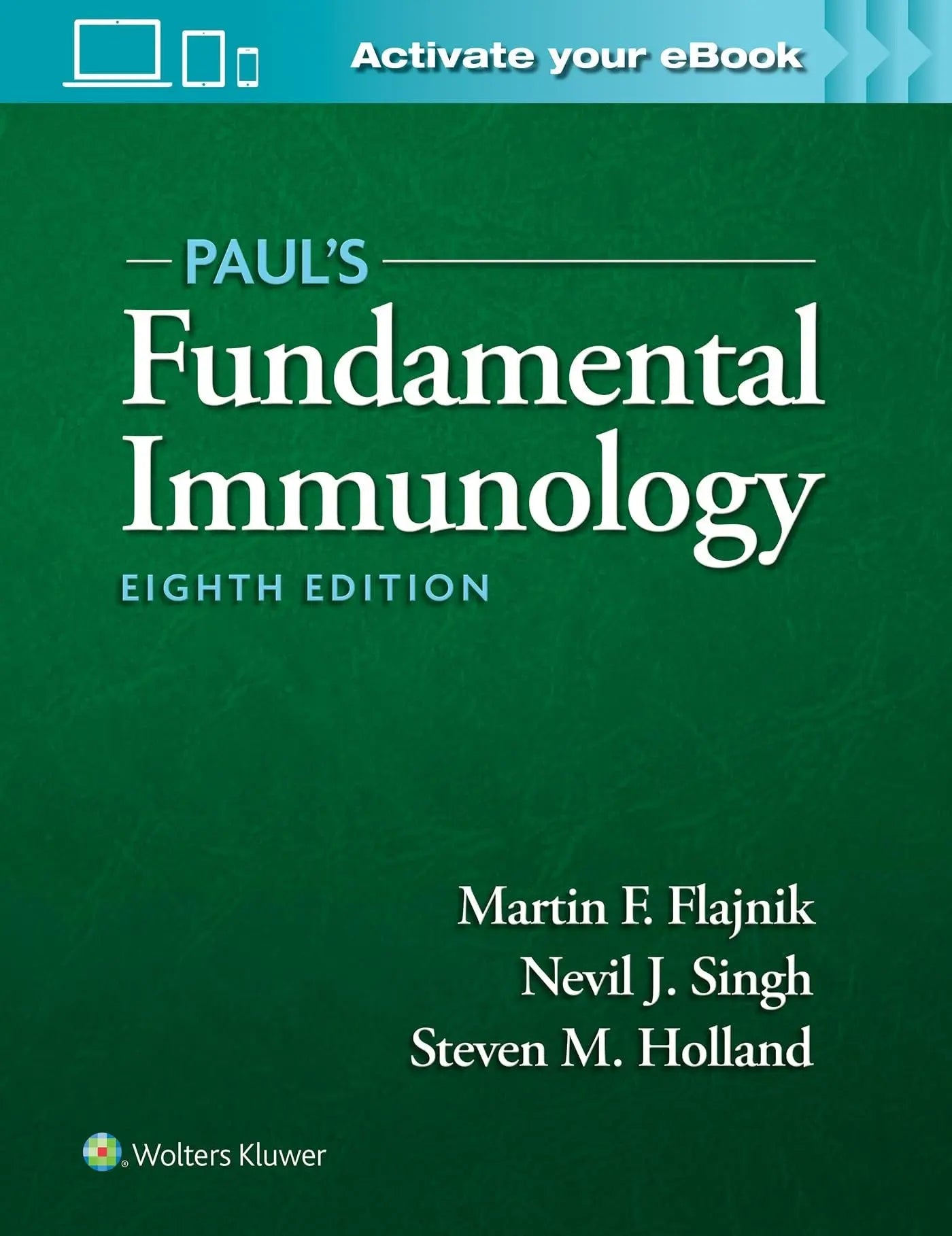 Paul's Fundamental Immunology by Martin F. Flajnik – book cover