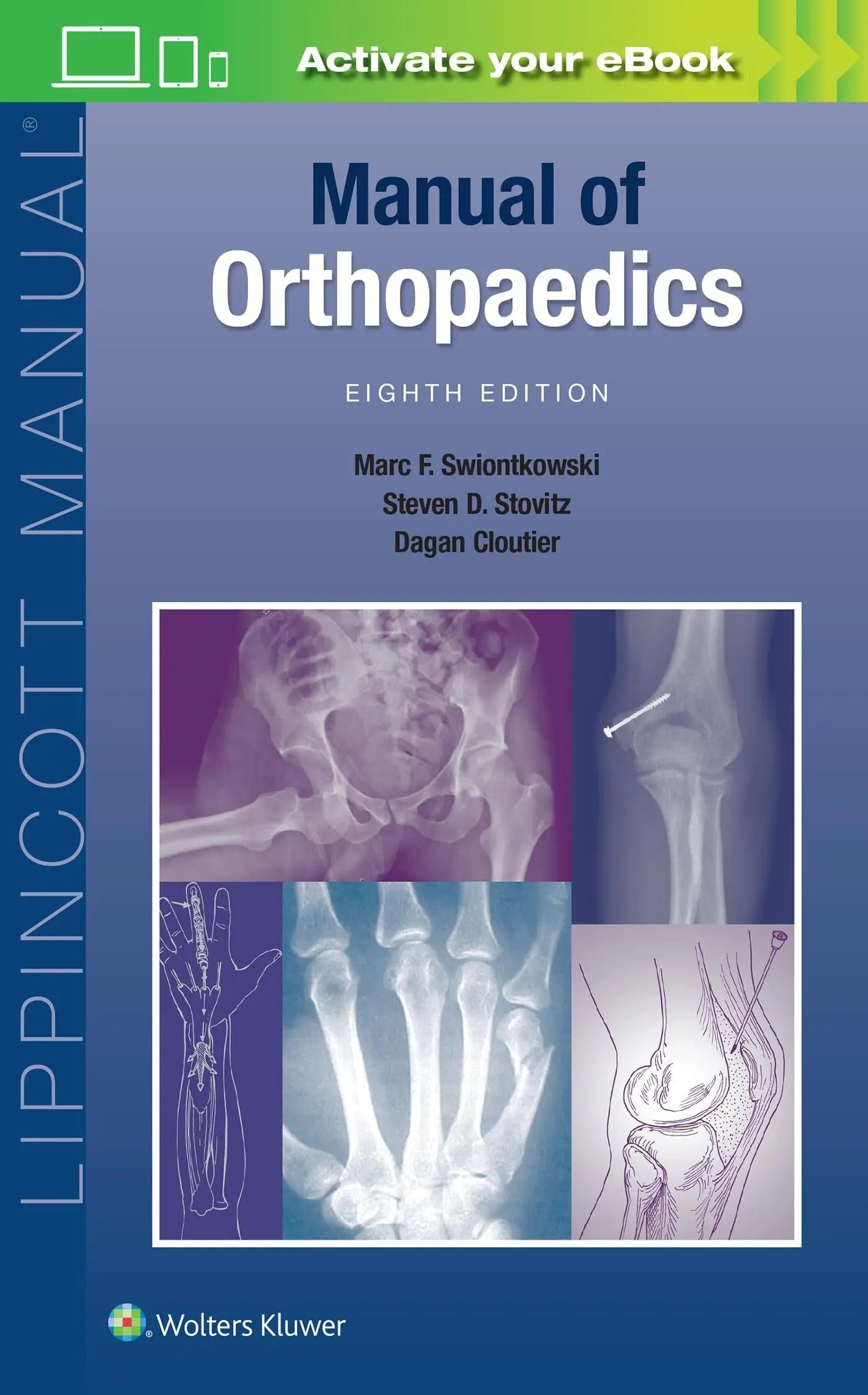 Manual of Orthopaedics by Marc F. Swiontkowski – book cover