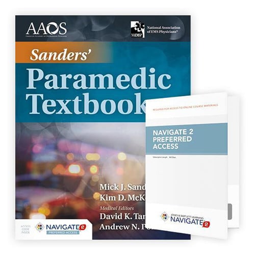 Sanders' Paramedic Textbook Includes Navigate Preferred Access by Mick J. Sanders
